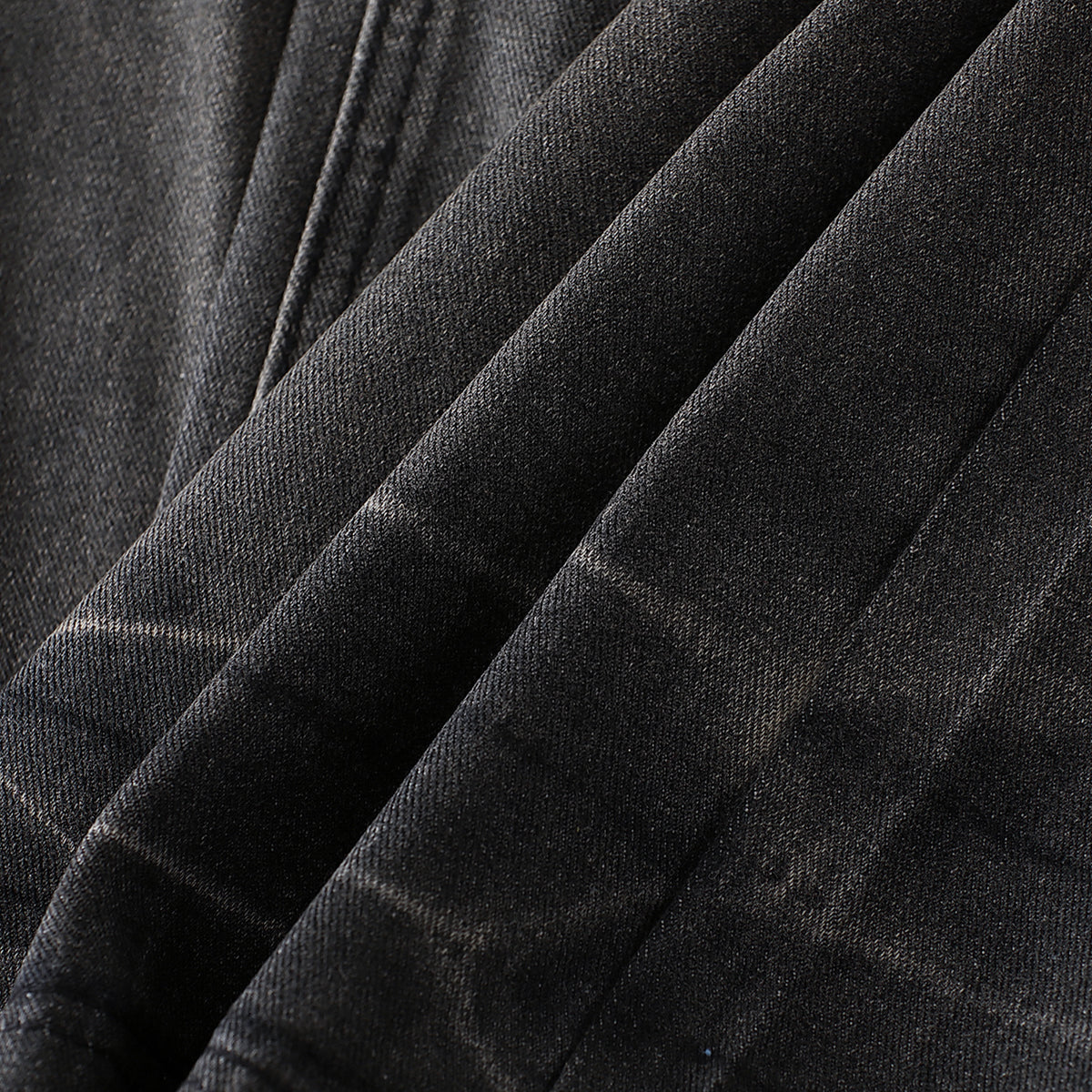 Vintage Whisker Wash Wide-Leg Jeans