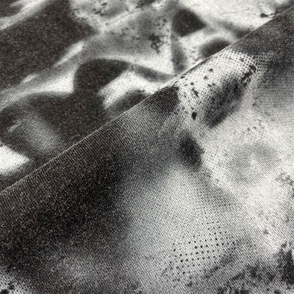 Vintage Washed Skeleton Graphic Oversized Streetwear Tee