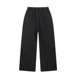 Loose Fit Washed Ripped Trousers