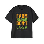 Farm Hair Don't Care Graphic Tee-INNBLAC Fashion Apparel