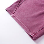 Casual Streetwear Washed Distressed Air Mamba Shorts