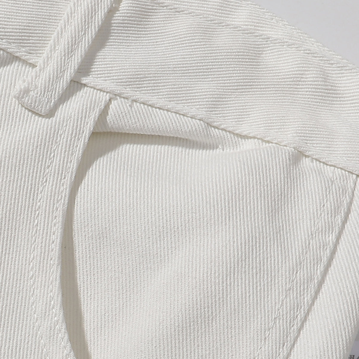 Zipper Hem Slight Flared Leg Cargo Pants