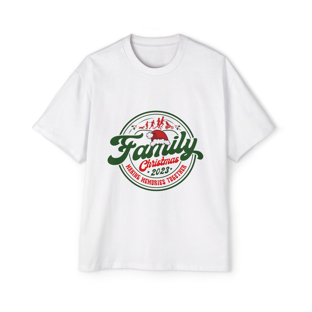 Family Christmas Graphic Tee-INNBLAC Fashion Apparel