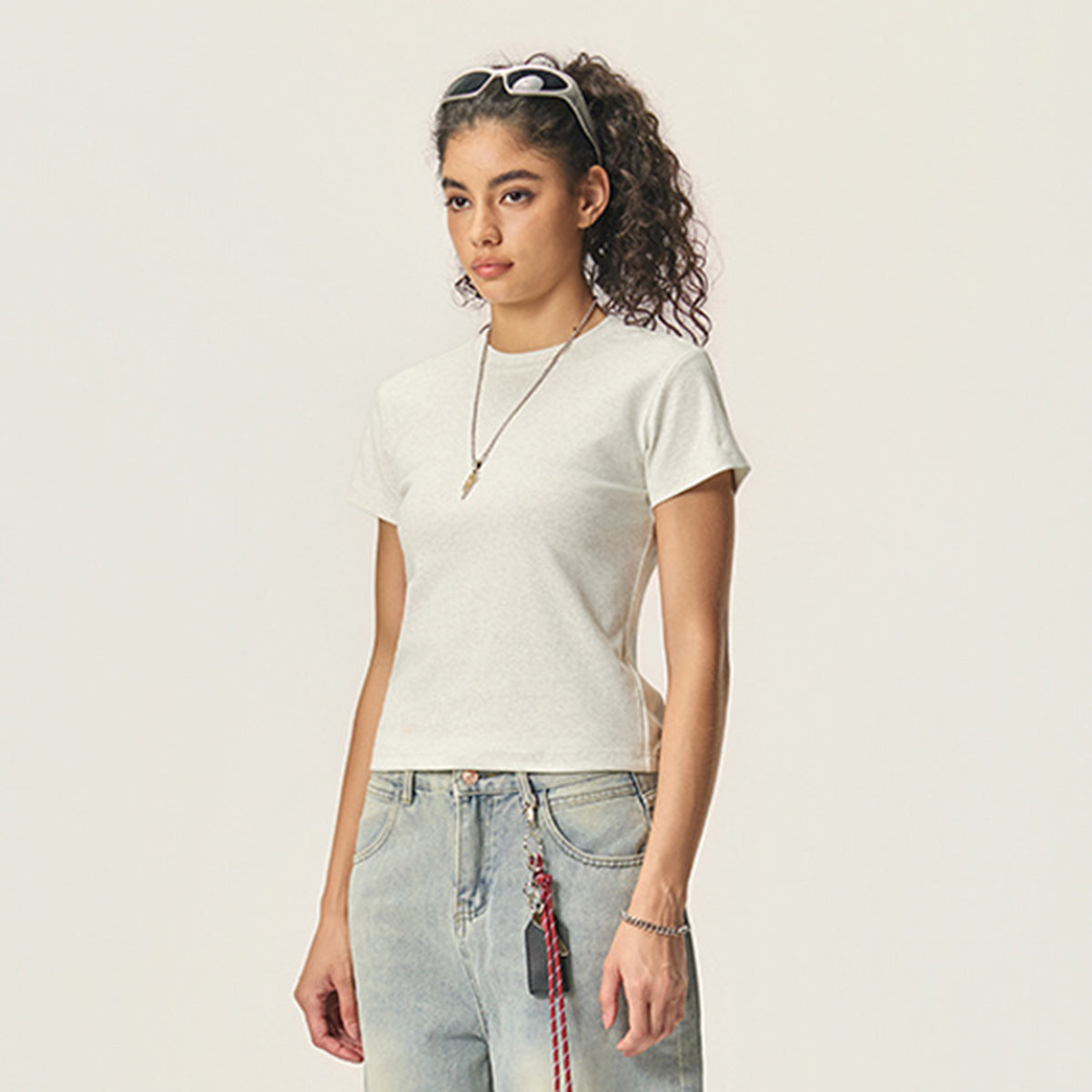 Minimalist Daily Wear Soft Casual Tee