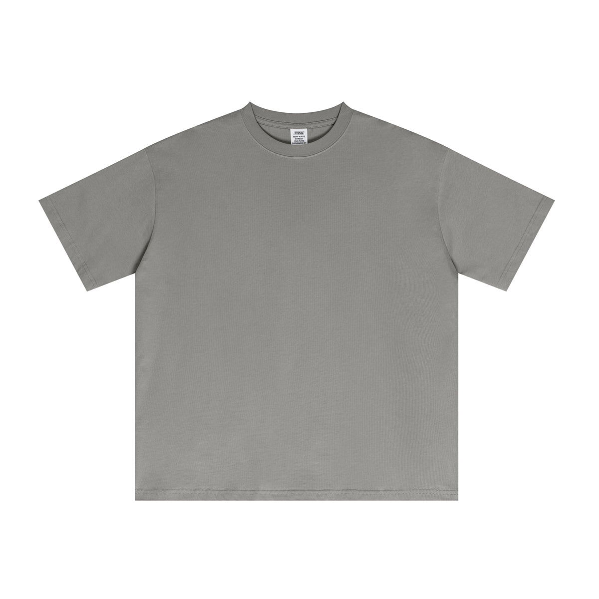 Crew Neck Solid Color T shirt 7oz-INNBLAC Fashion Apparel