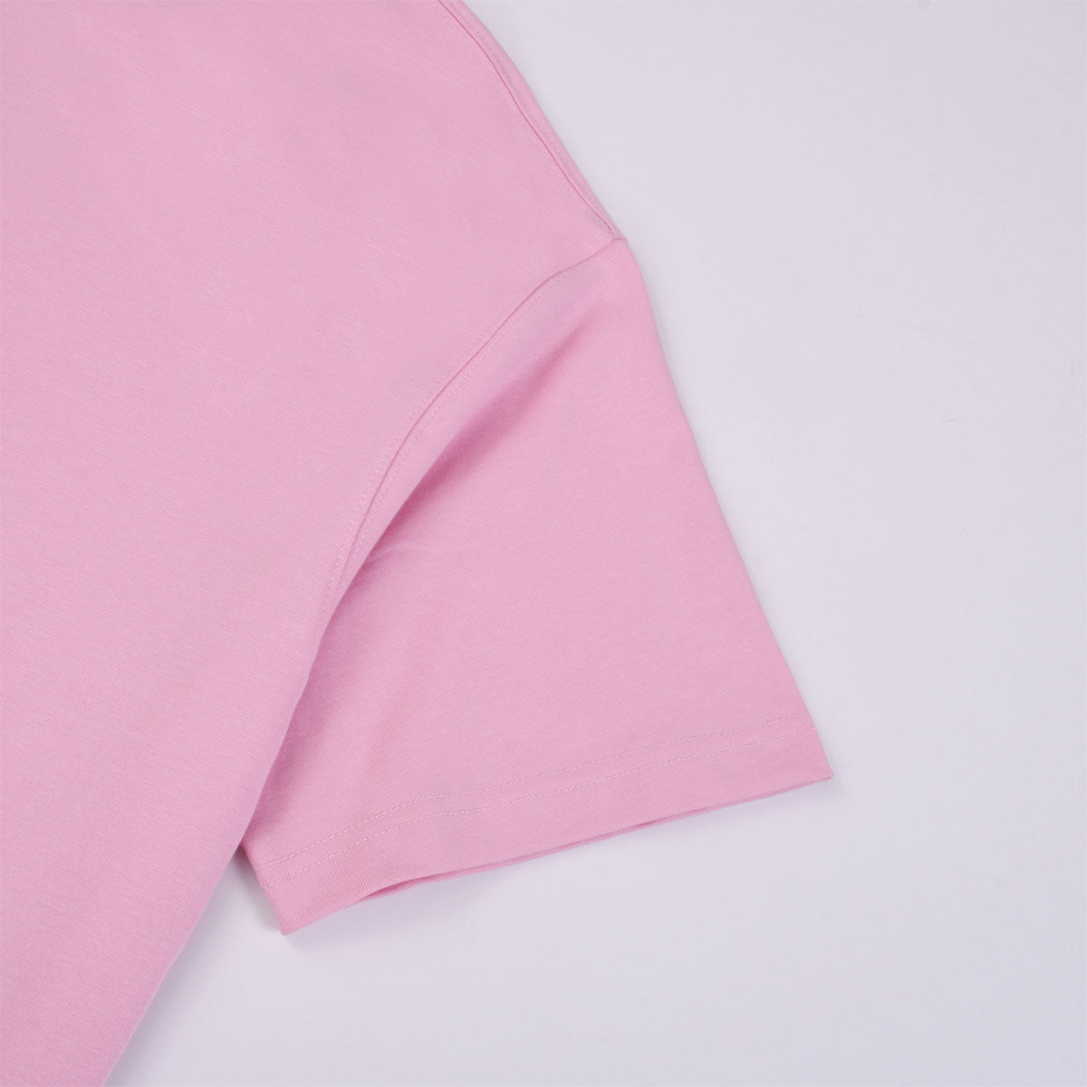 Relaxed Fit Boxy Solid Color Minimal Tee