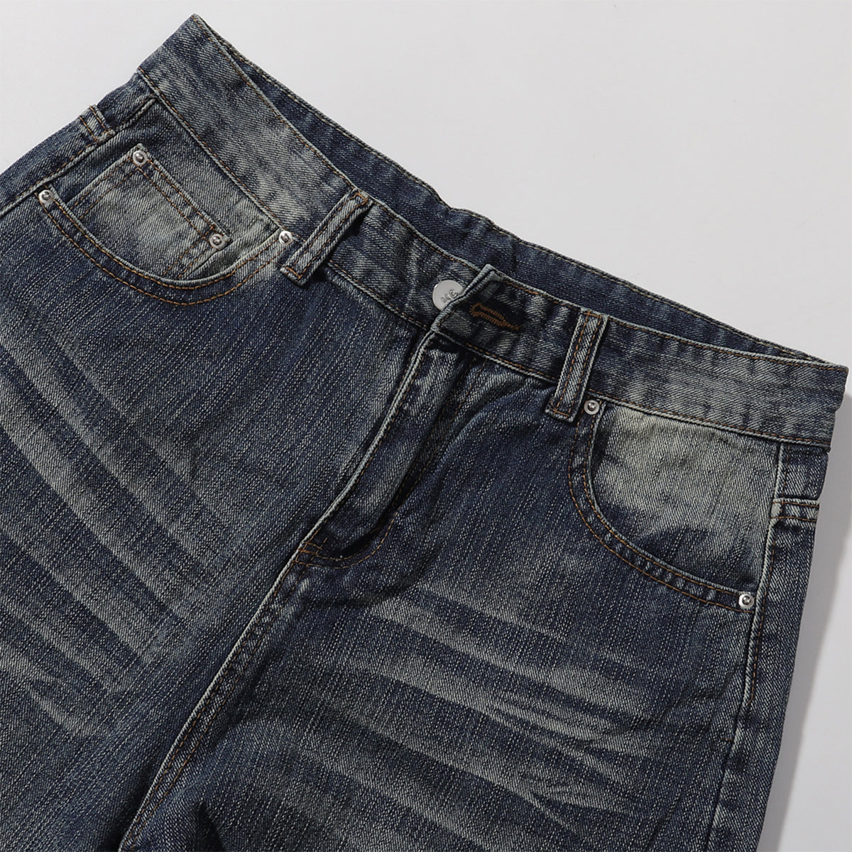 Dark Wash Relaxed Fit Vintage Jeans