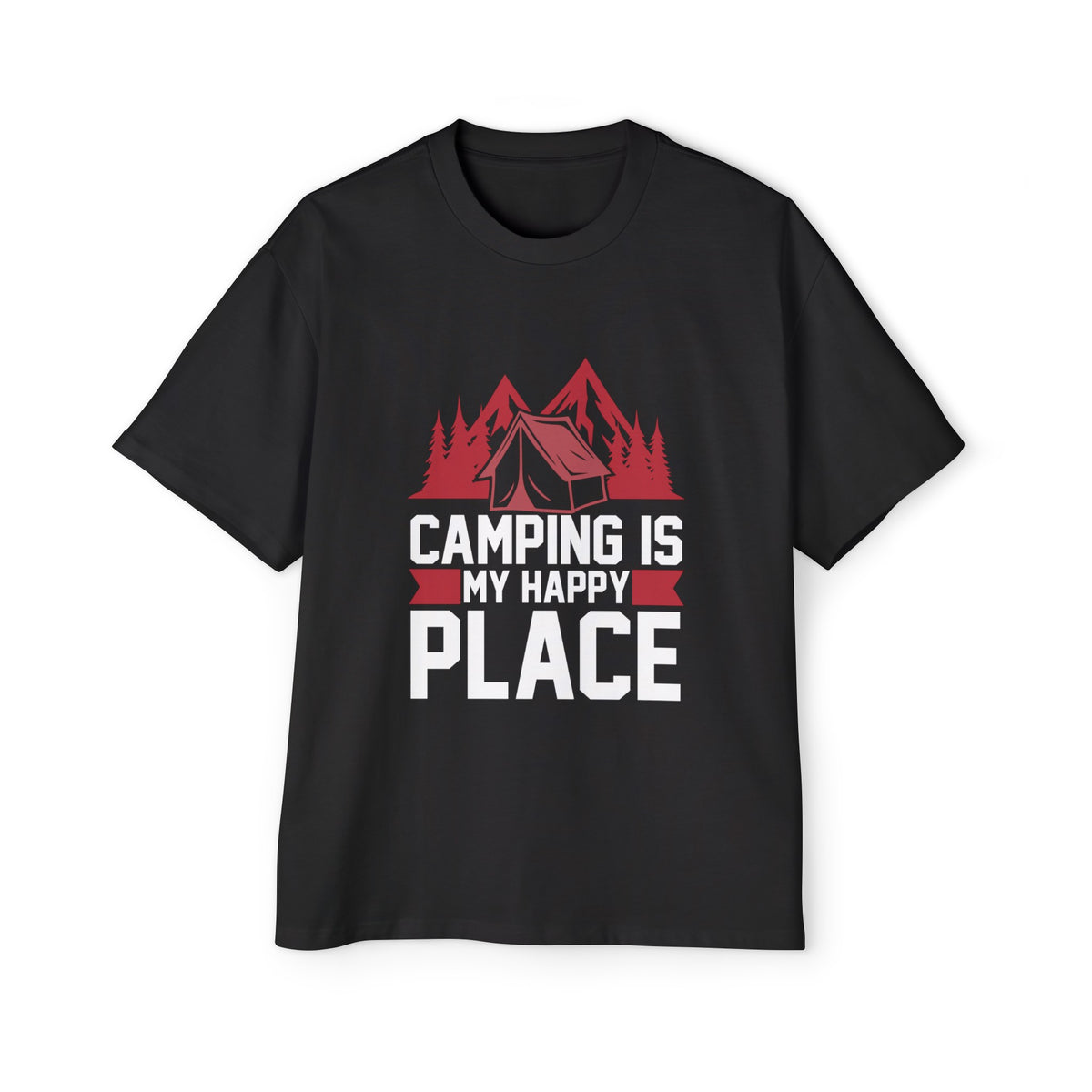Camping Quote Graphic Tee-INNBLAC Fashion Apparel