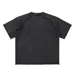 Heavy Washed Wax-Dyed High Street Raglan Tee