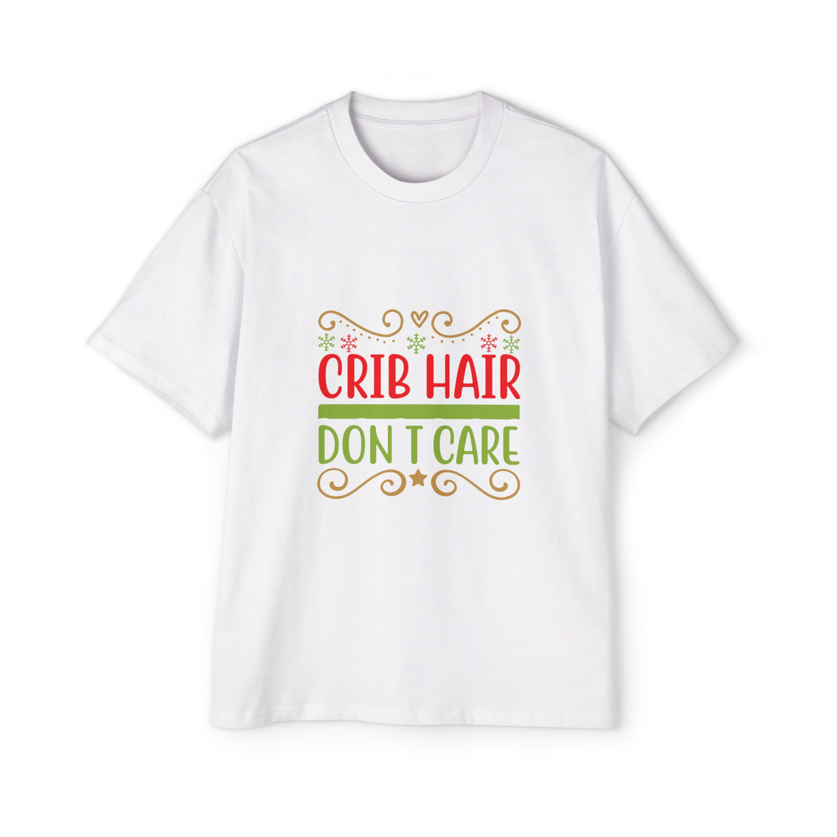 Crib Hair Don't Care Graphic Tee-INNBLAC Fashion Apparel