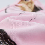 Pink Camo Leaf Print Single Shoulder Comfort Tank