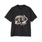 Stone Age Man And Wife Graphic Tee-INNBLAC Fashion Apparel