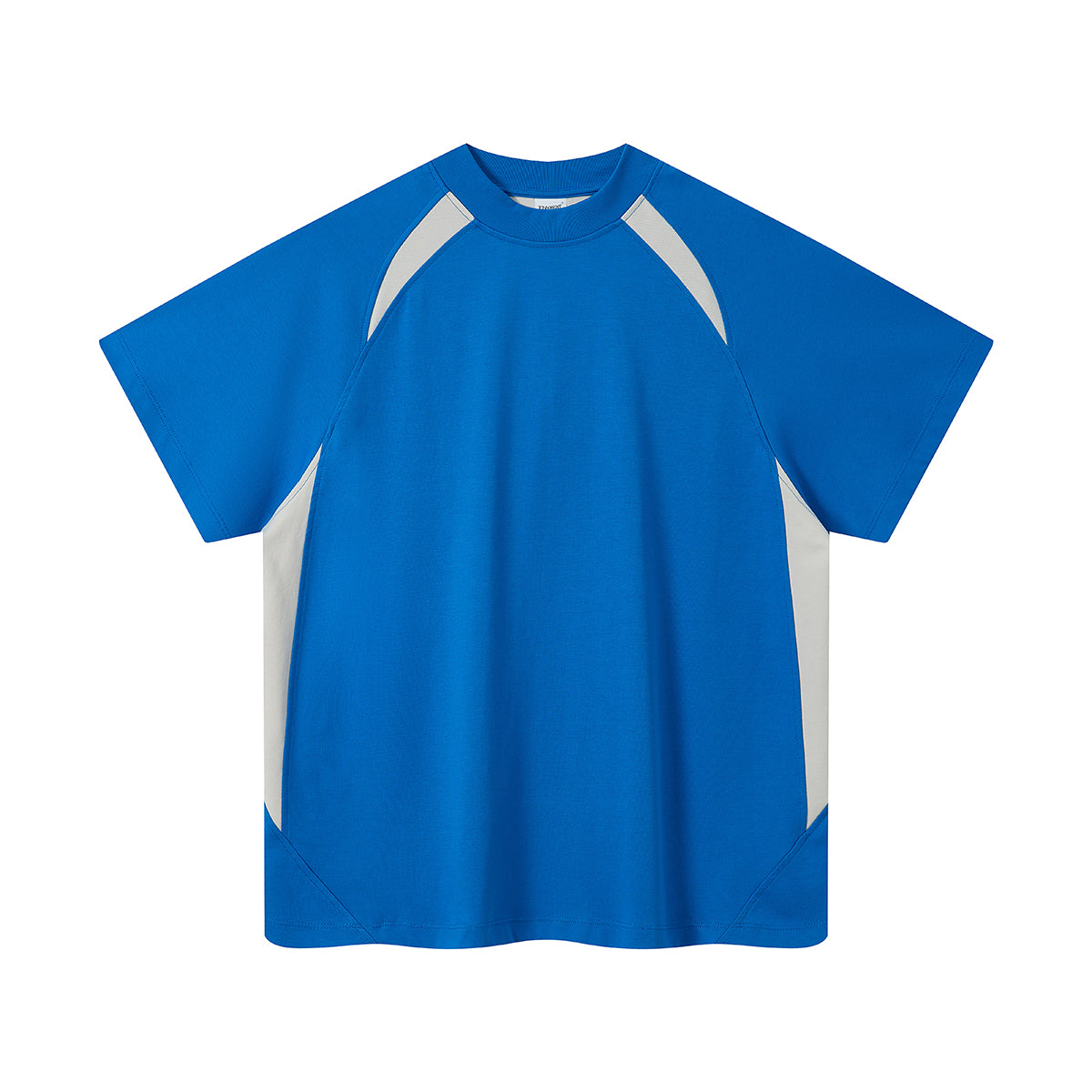 Color Block Oversized Sporty Raglan T-Shirt