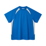 Color Block Oversized Sporty Raglan T-Shirt