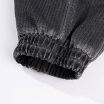 Lightweight Mesh Stand Collar Elastic Hem Zip Jacket