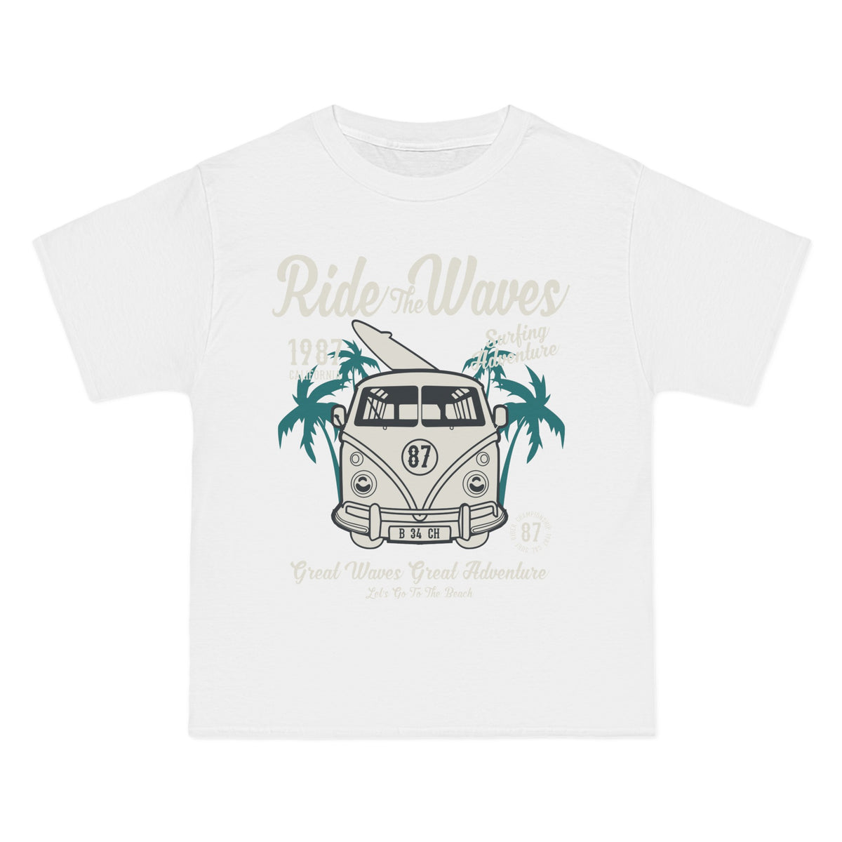 Ride The Waves Graphic Tee-INNBLAC Fashion Apparel