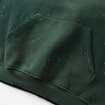 Destroyed Oversized Acid Wash Bleach Splatter Hoodie