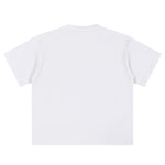 Relaxed Fit Boxy Solid Color Minimal Tee