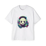 Panda With Headphones Vintage Graphic Tee-INNBLAC Fashion Apparel
