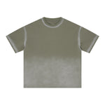 Bold Gradient Fade Oversized Design T-Shirt