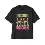 Born To Be A Unicorn Graphic Tee-INNBLAC Fashion Apparel