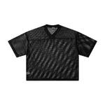 Retro Mesh Cropped Football Jersey Number 18
