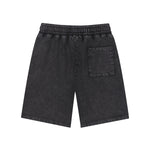 Men's Casual Washed Drawstring Sweat Shorts