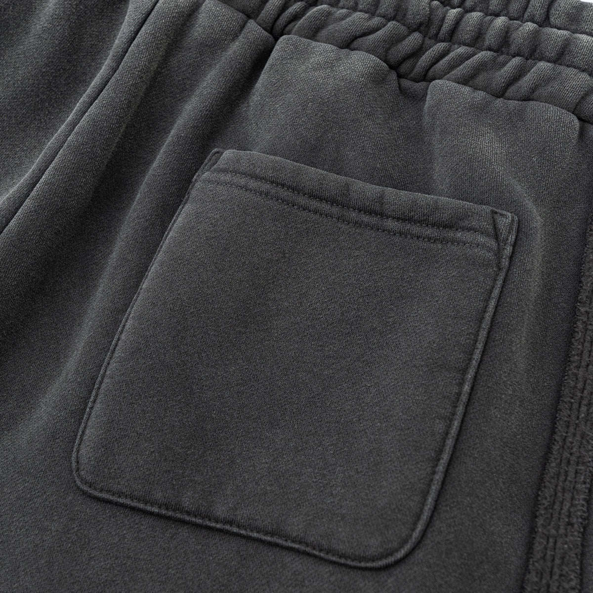 Straight Leg Fleece Deconstructed Sweatpants