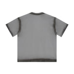 Vintage Washed Oversized Colorblock Tee