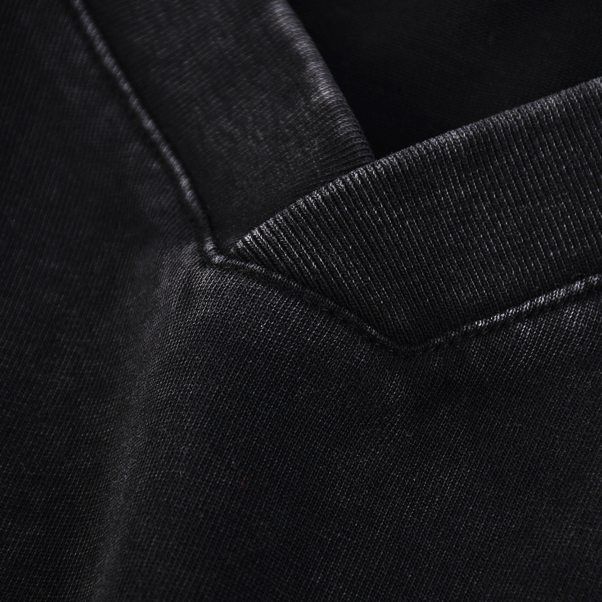 Men's Casual Washed V-Neck T-Shirt 270gsm