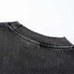 Layered Sleeve Two-Tone Oversized Streetwear T-Shirt