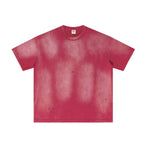 Acid Washed Distressed Reverse Tee 8oz