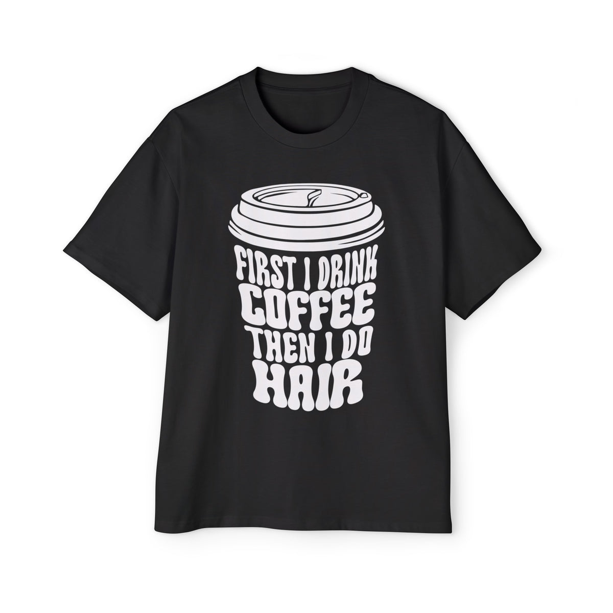 Coffee Quote Graphic Tee-INNBLAC Fashion Apparel