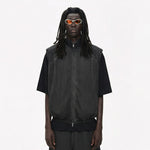 Lightweight Mesh Stand Collar Zip Vest