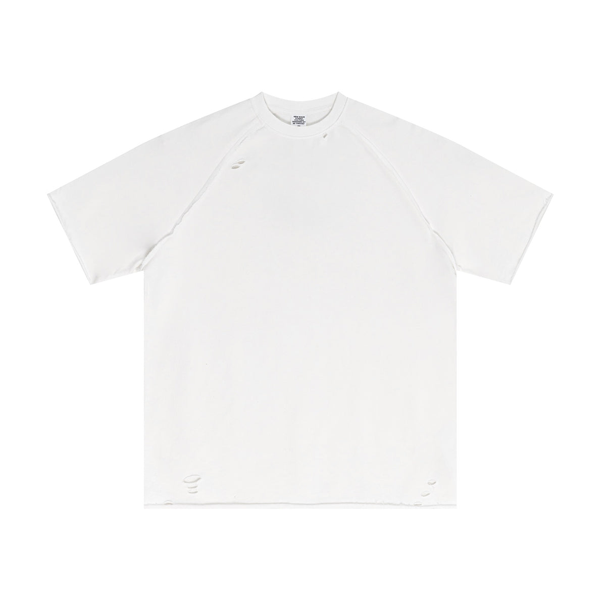 Heavyweight Raw Edge Destructive Tee 10oz