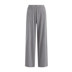 Women's Relaxed Straight Leg Ribbed Trousers
