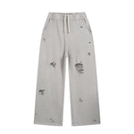 Multi Ripped Distressed Finish Jogger Pants