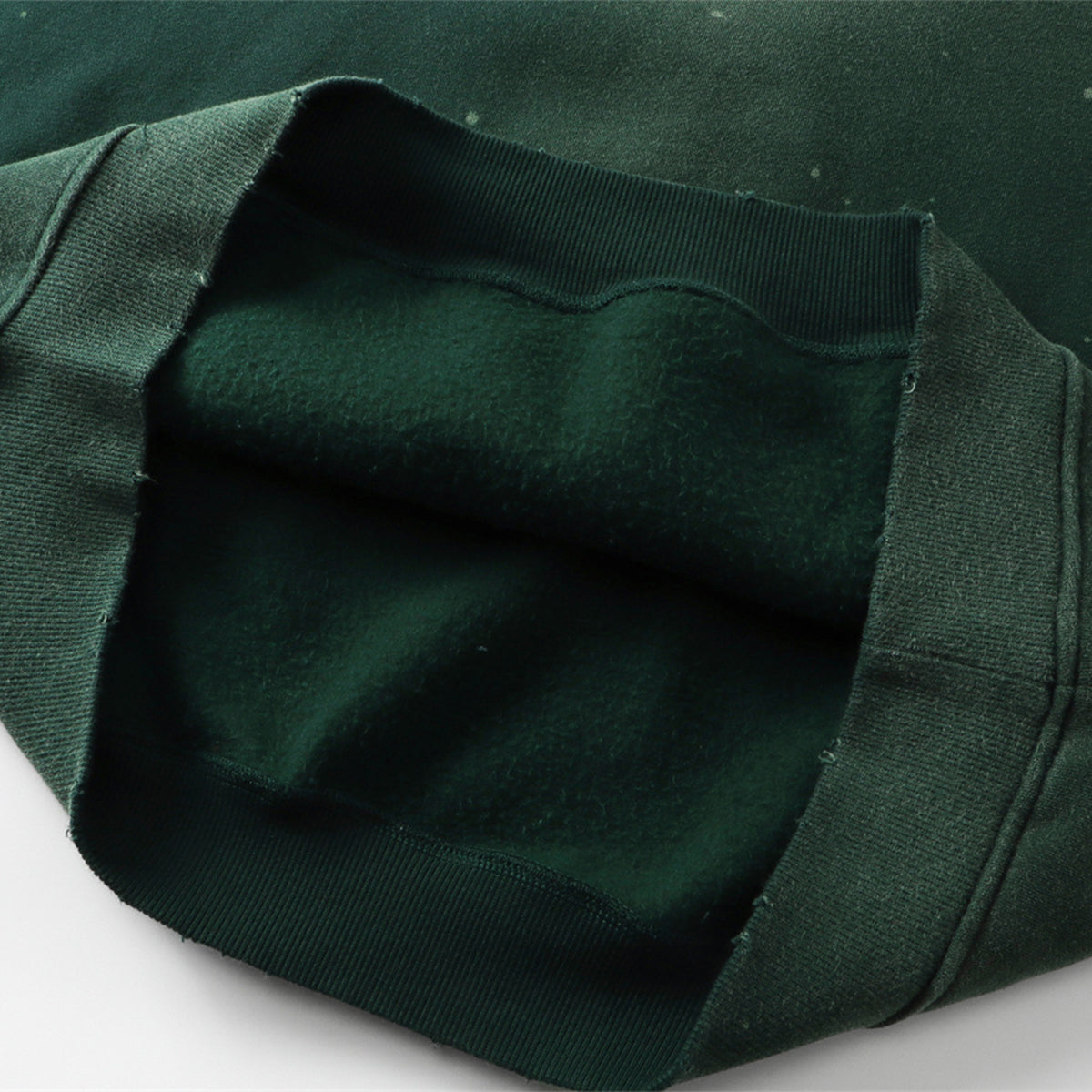 Destroyed Oversized Acid Wash Bleach Splatter Hoodie