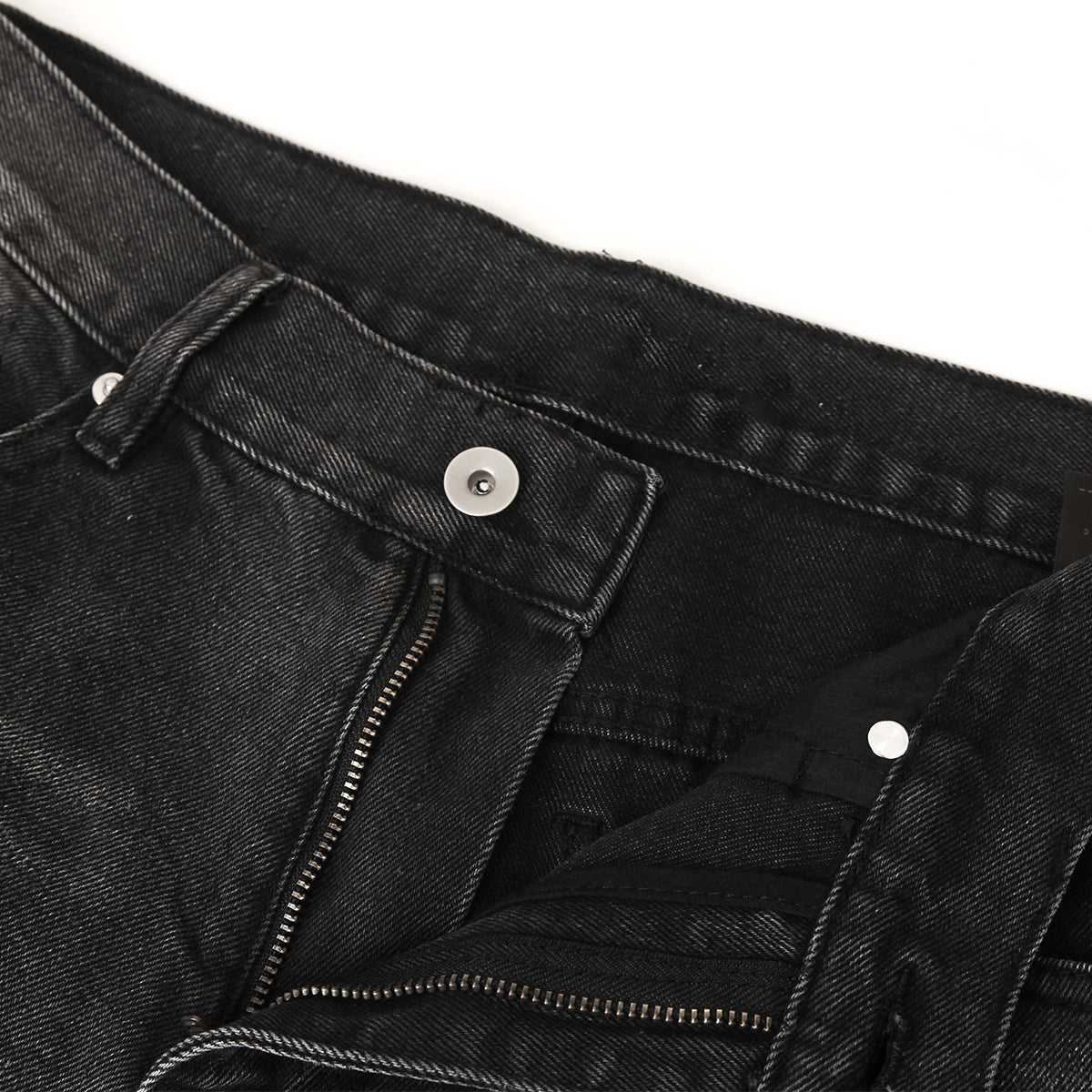 Wrinkle Wash Vintage Loose Jeans