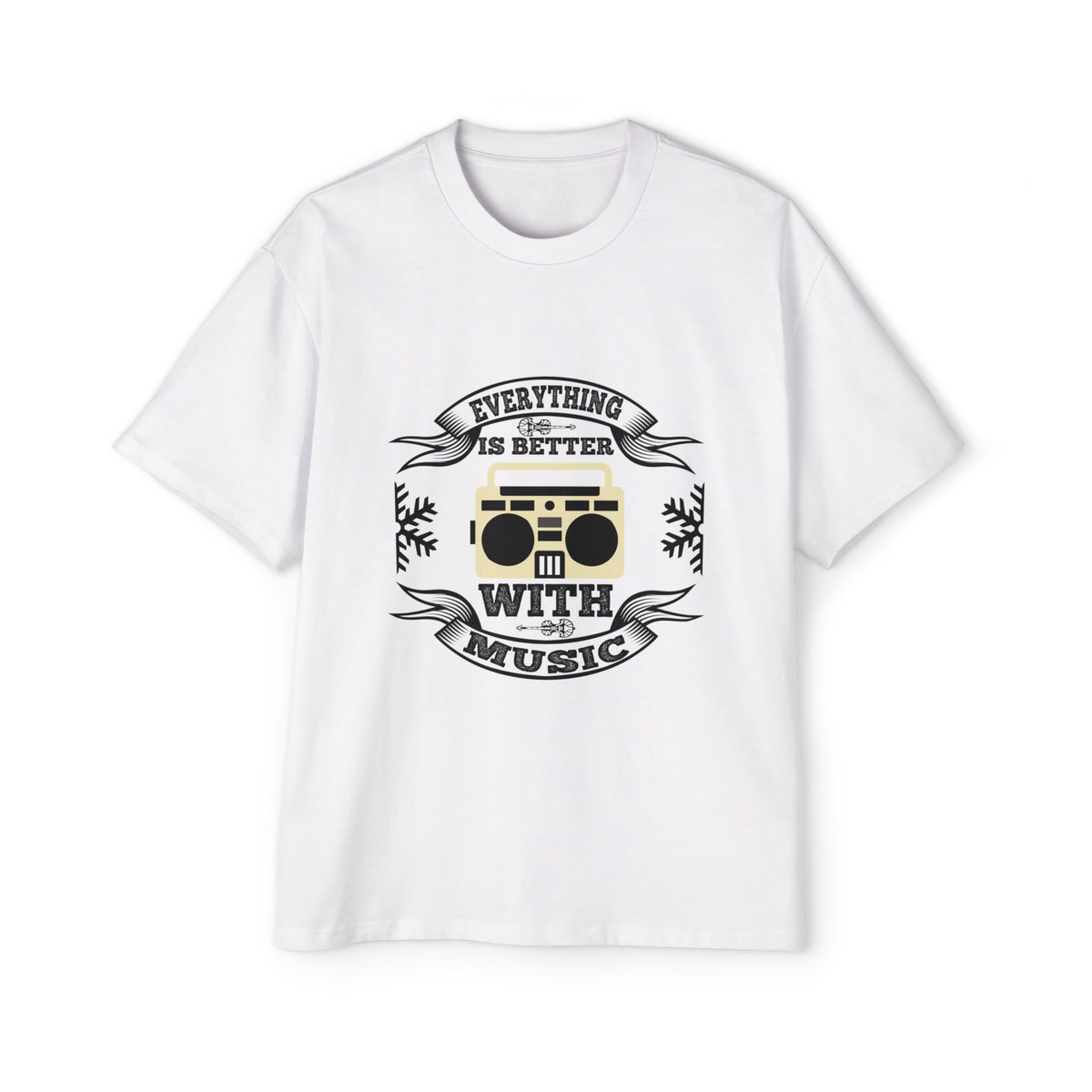 Music Quote Graphic Tee-INNBLAC Fashion Apparel