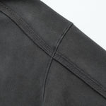 Double Slider Fleece Deconstructed Hoodie