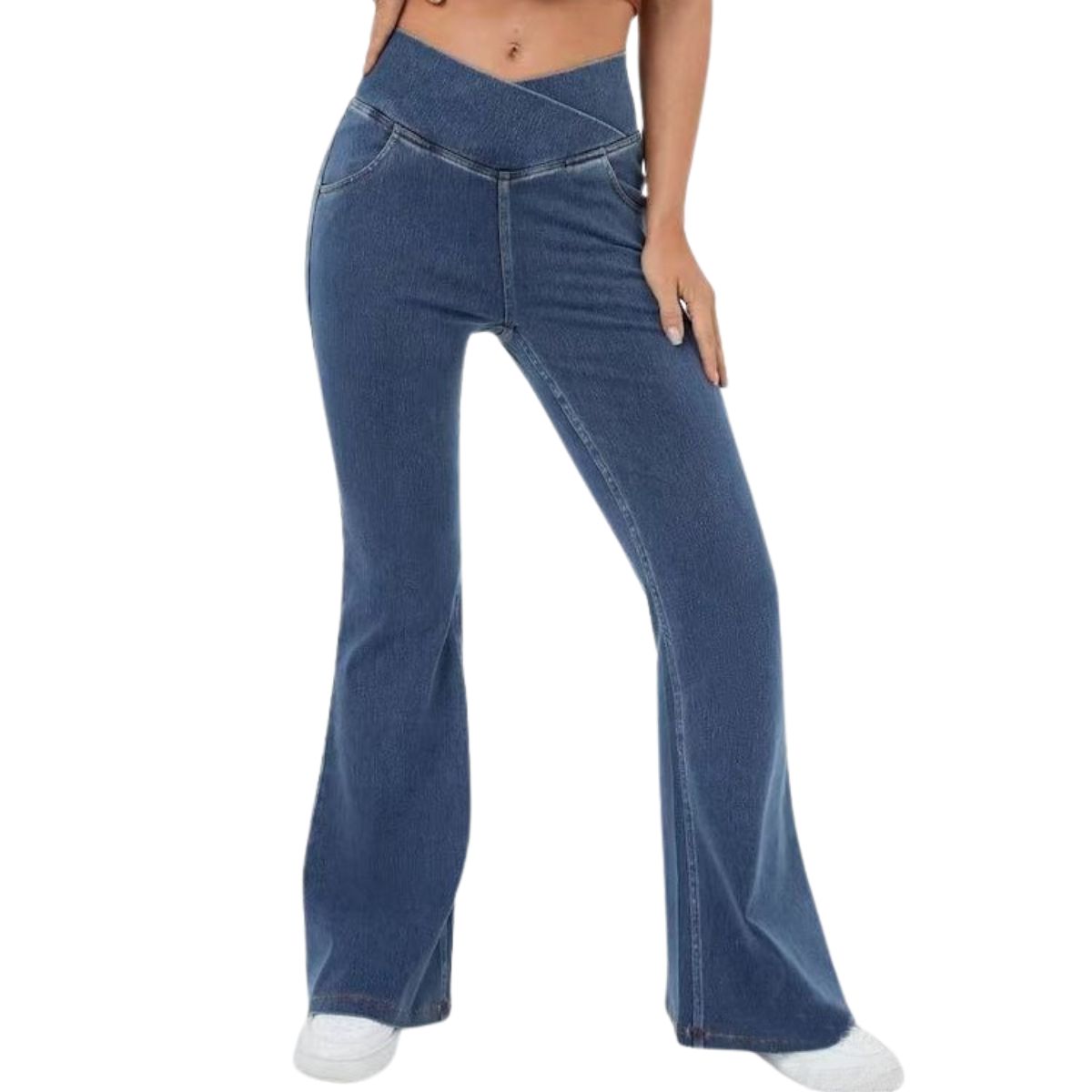 High Waist Flare Denim Jeans