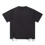 Washed Distressed Heavyweight T Shirt 310gsm