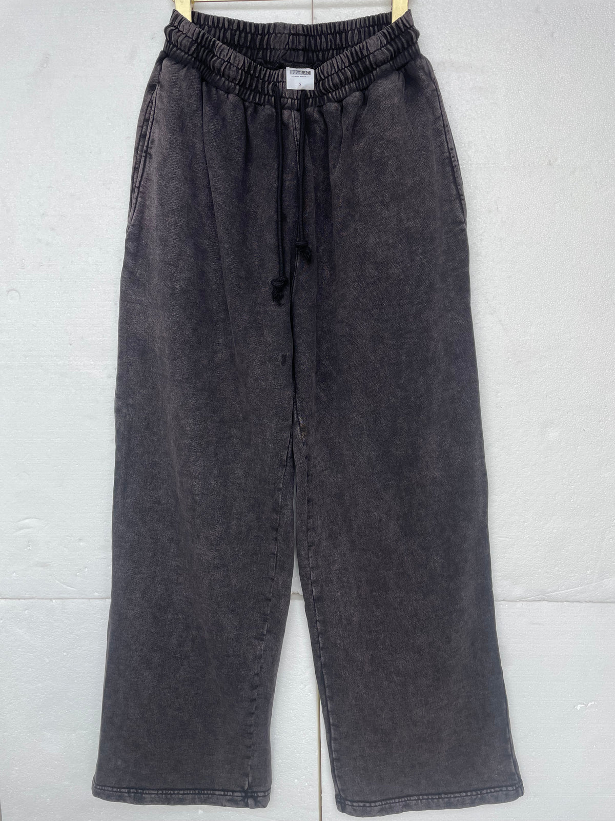 INNBLAC Stone Wash Joggers Black