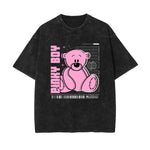 Teddy Bear Urban Streetwear Illustration Tee-INNBLAC Fashion Apparel