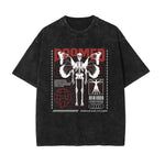 Skull Urban Streetwear Graphic Tee-INNBLAC Fashion Apparel
