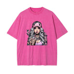 Tattoo Girl Animes Graphic T Shirt-INNBLAC Fashion Apparel