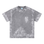INNBLAC Loose Fit Washed Painted T Shirt 7.5oz Gray